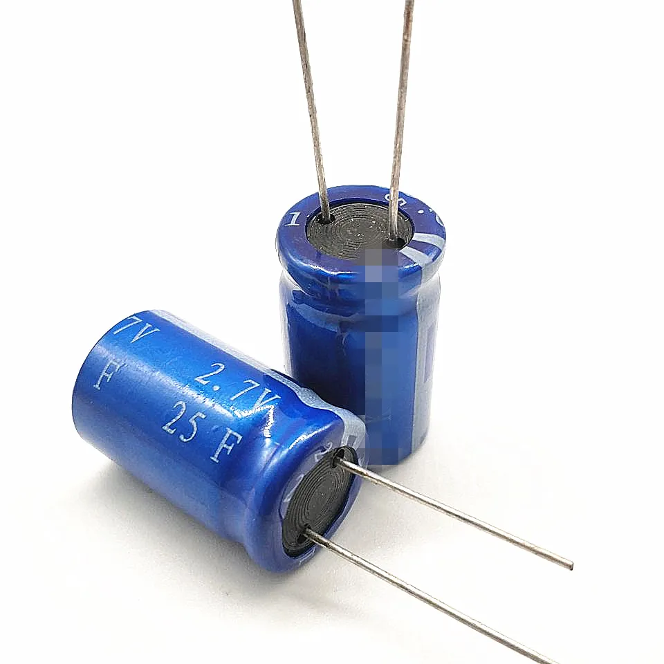 1 шт. 2 7 V 25F высокий ток игрушка Питание 2.7V25F постоянной ёмкости универсальный