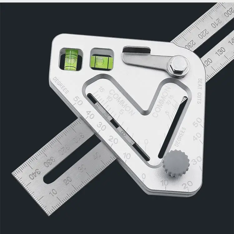 Угловая линейка транспортир плотник инструменты кровля Revolutionizing столярная