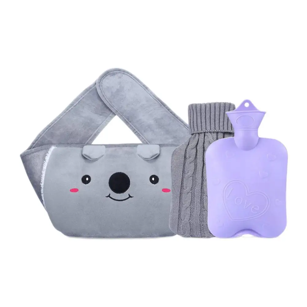 

Luxury Hot Water Bottle Hot Water Pouch With Soft Plush Hand Waist Warmer Knitted Cover Neck And Shoulder Back Legs Waist Warm