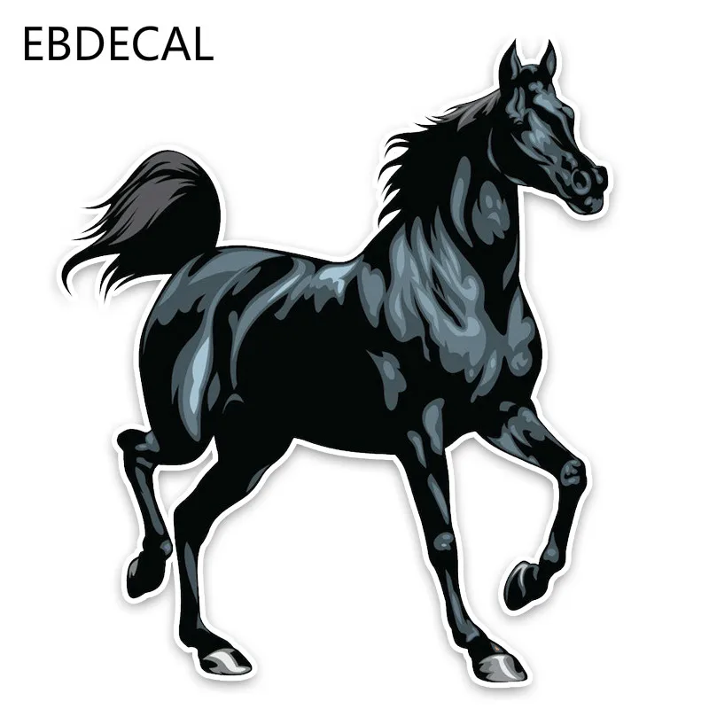 Ebdeckle мультфильм лошадь цветные для Авто/бампер/окно/настенные наклейки DIY Декор