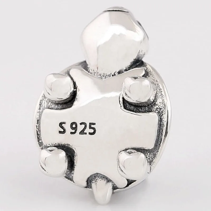 

Original 925 Sterling Silver Bead New Shining Turtle Beads Fit Pandora Women Bracelet & Necklace Diy Jewelry