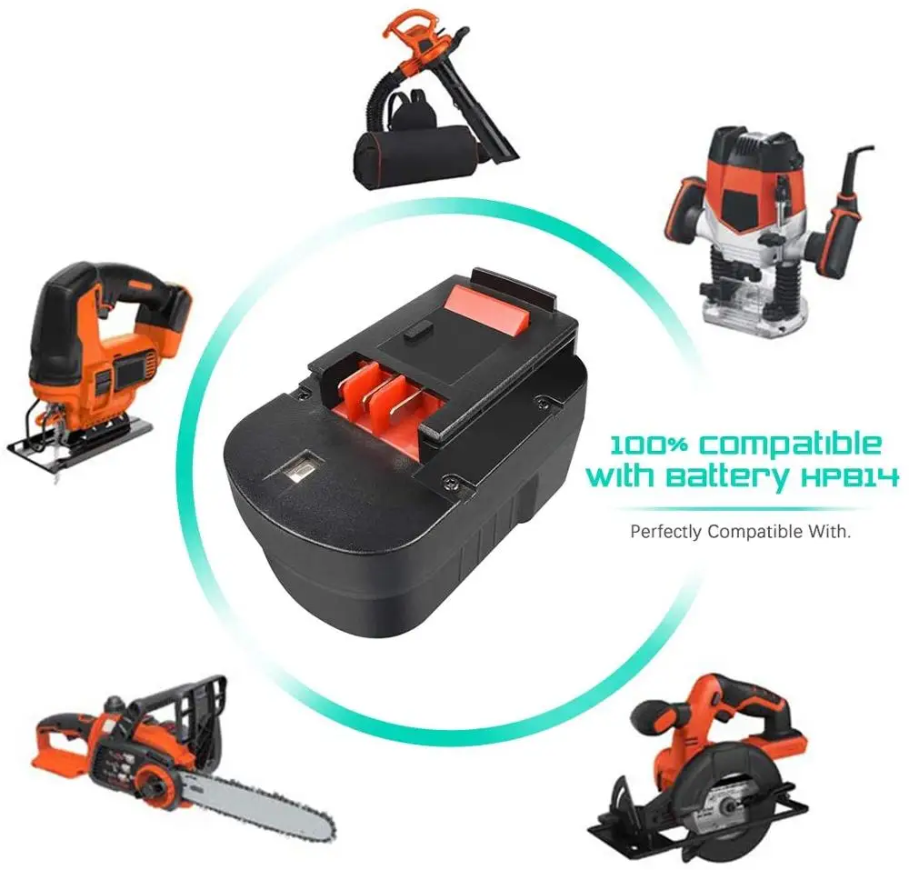 Аккумулятор HPB14 14 4 В 3500 мАч совместимый с Black & Decker FSB14 FS140BX BD1444L HPD14K 2 CP14KB