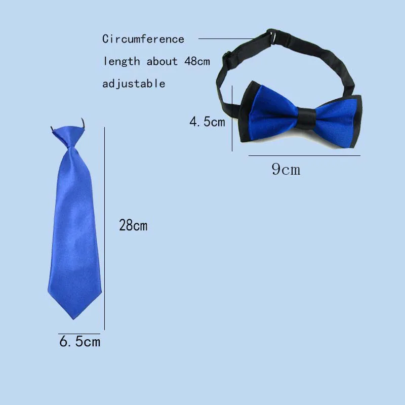 Галстук бабочка эластичный 2 шт. регулируемый|Мужские галстуки и носовые платки| |