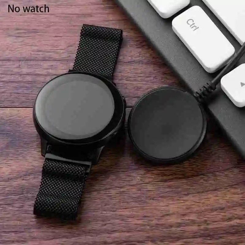 Беспроводное зарядное устройство USB кабель для samsung Galaxy Watch Active R500 замена Смарт часы зарядная док-станция USB зарядное устройство Колыбель