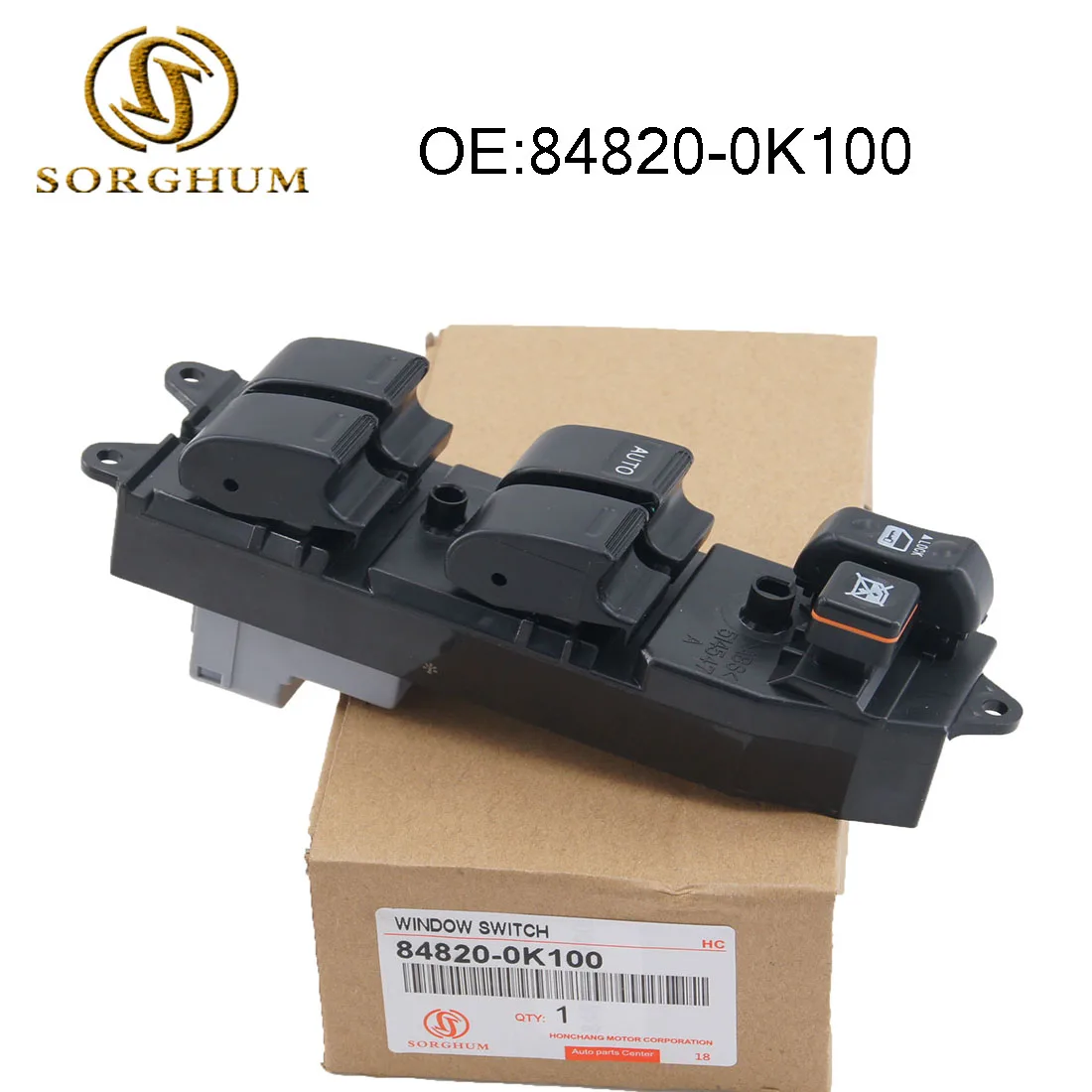 

For Toyota Hilux Vigo Fortuner Electric Power Window Control Switch 84820-0K100 84820 0K100 848200K100 2004-2015