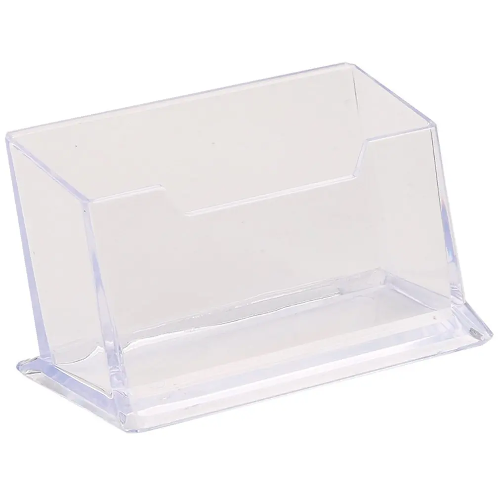 Пластик Бизнес карты Box прозрачный канцелярские принадлежности с высокой
