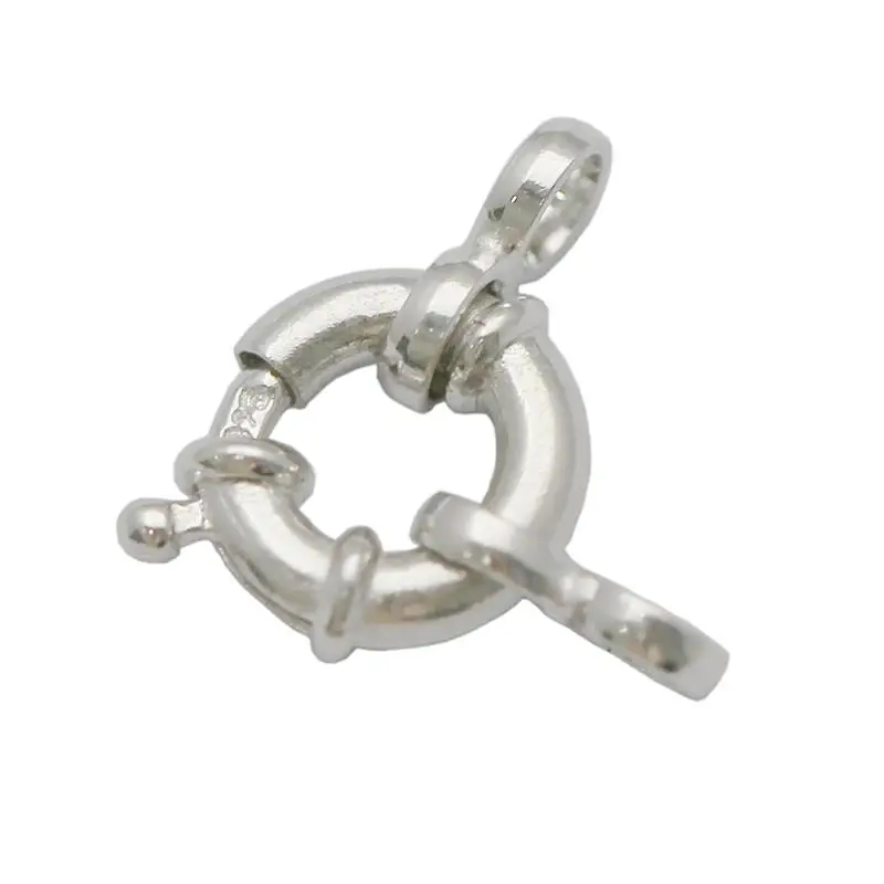 

Beadsnice Топ, уникальное серебро 925 пробы, весеннее кольцо, застежки для браслета, ювелирное изделие ручной работы, ремесло, персонализированны...