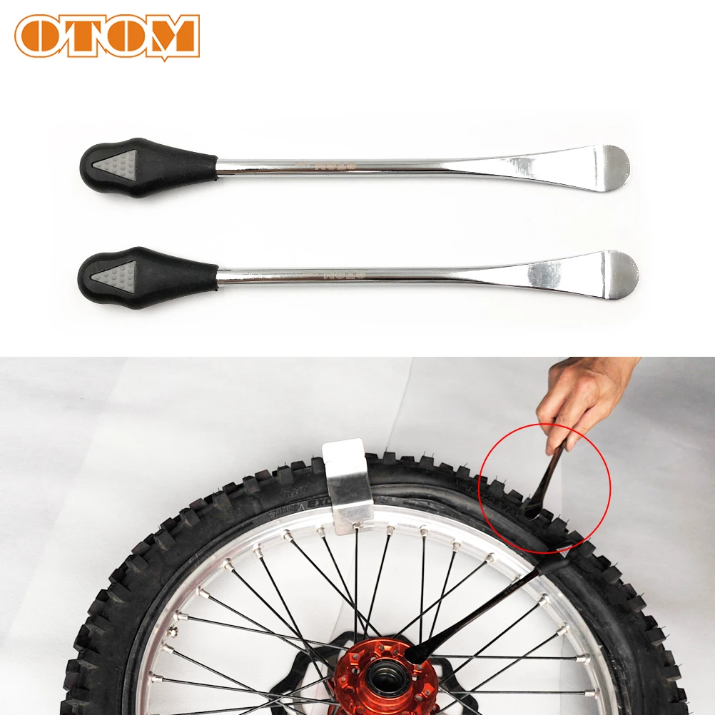 

OTOM Hub Wheel Durable Electric Scooter Outdoor Chrome Vanadium Steel Smooth Practical Tire Crowbar Changer Repair Tool Pry Bar