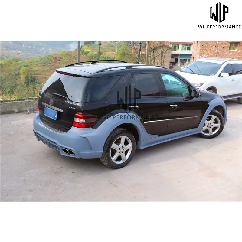 Комплект кузова автомобиля W164 FRP неокрашенный передний и задний бампер боковая