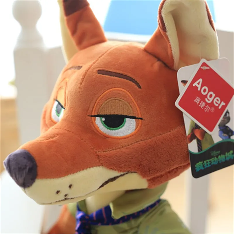 40 см 50 Disney натуральная зверополис-Джуди Ник Кукла Кролик Плюшевые игрушки для