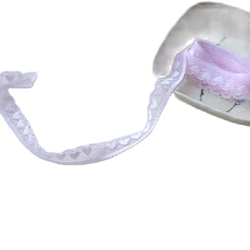 1M Lace Ribbon Lovers Elastic Trim Fabric Applique Wedding Dress Sewing Accessories Trimmings For Clothing dentelle LA43 | Дом и сад