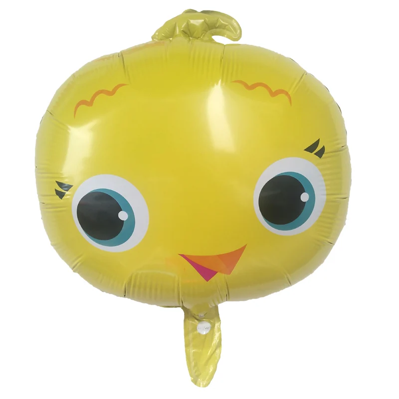 10 шт./лот 18 дюймов голова животного фольги воздушный шар с днем рождения вечерние