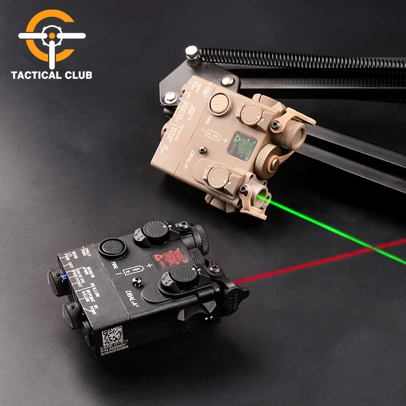 

WADSN Airsoft DBA- A2 Only Red /Green Dot Laser Sight Nylon Plastic Tactical AN PEQ A2 Laser Aim Hunting Gun Weapon No IR Light