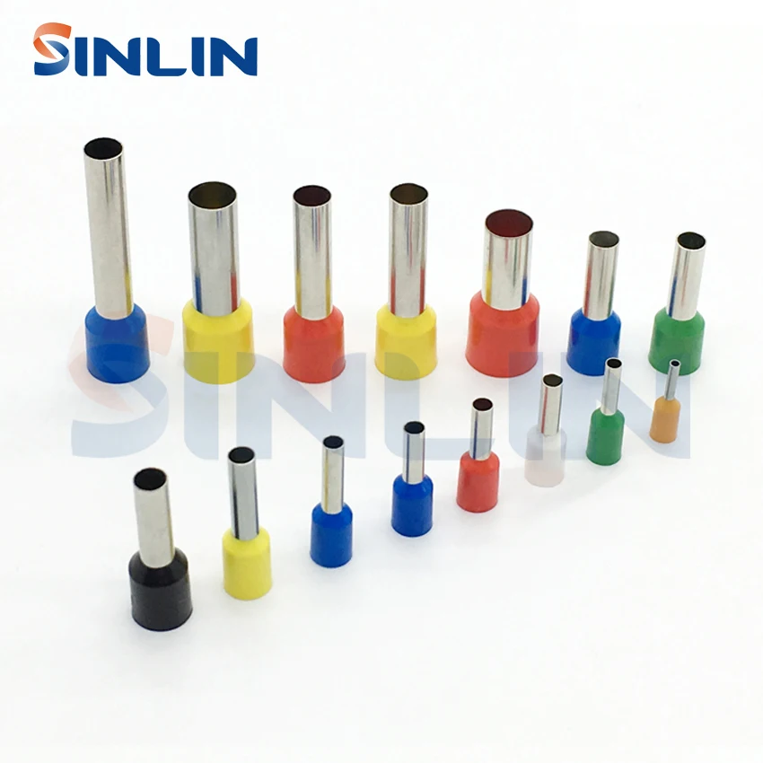 Обжимная Клемма VE1510 1000 шт./лот предварительно изолирующая клемма AWG16 1 5 мм ^ 2