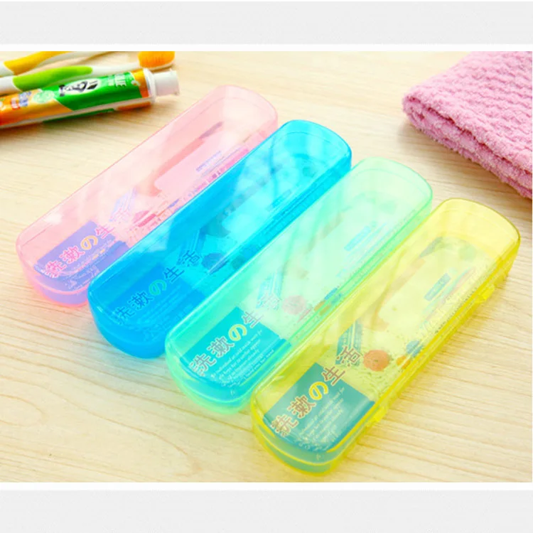 Портативная походная коробка для хранения зубных щеток подставка зубной пасты