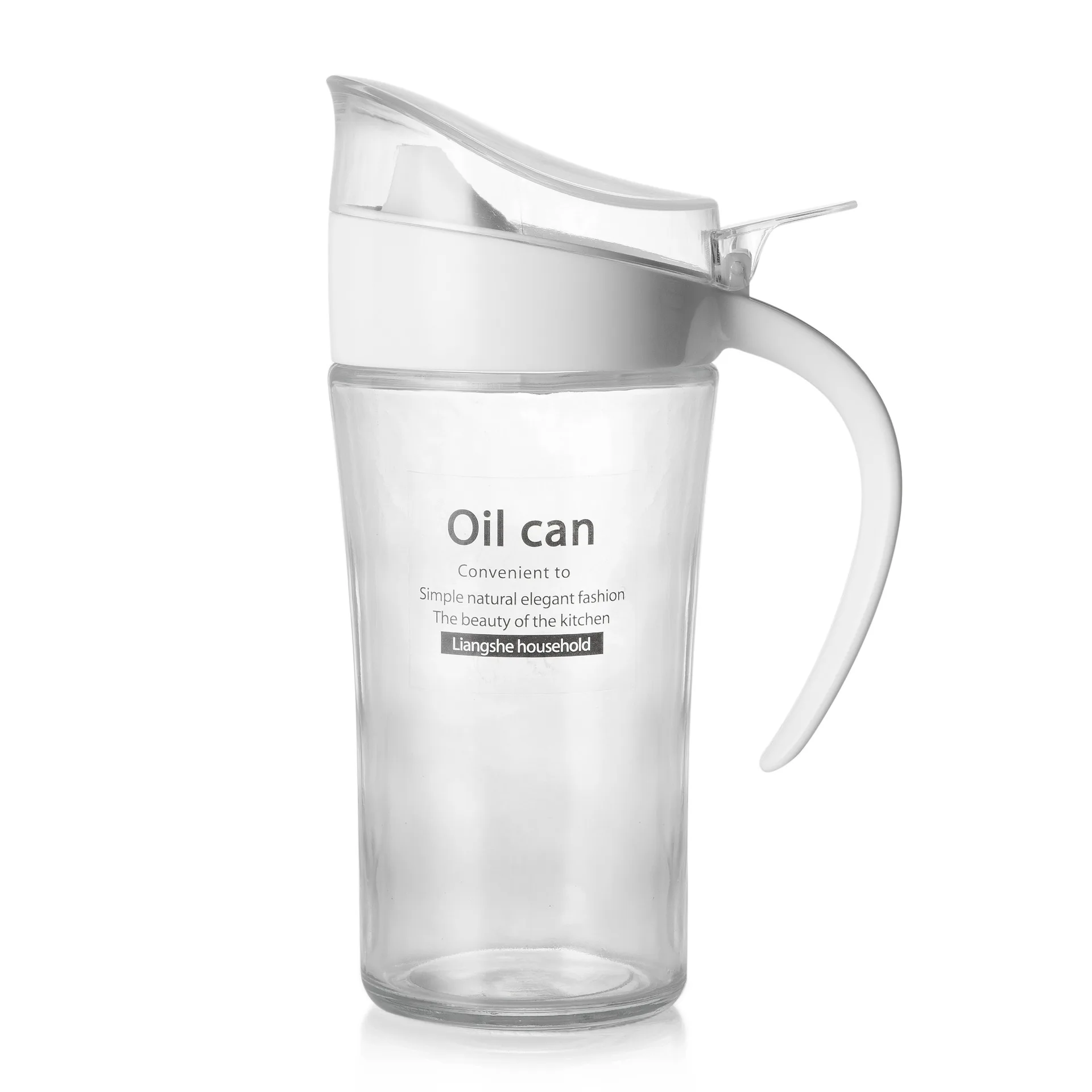 OC large capacity oil can glass leakproof seasoning bottle soy sauce kitchen supplies | Дом и сад