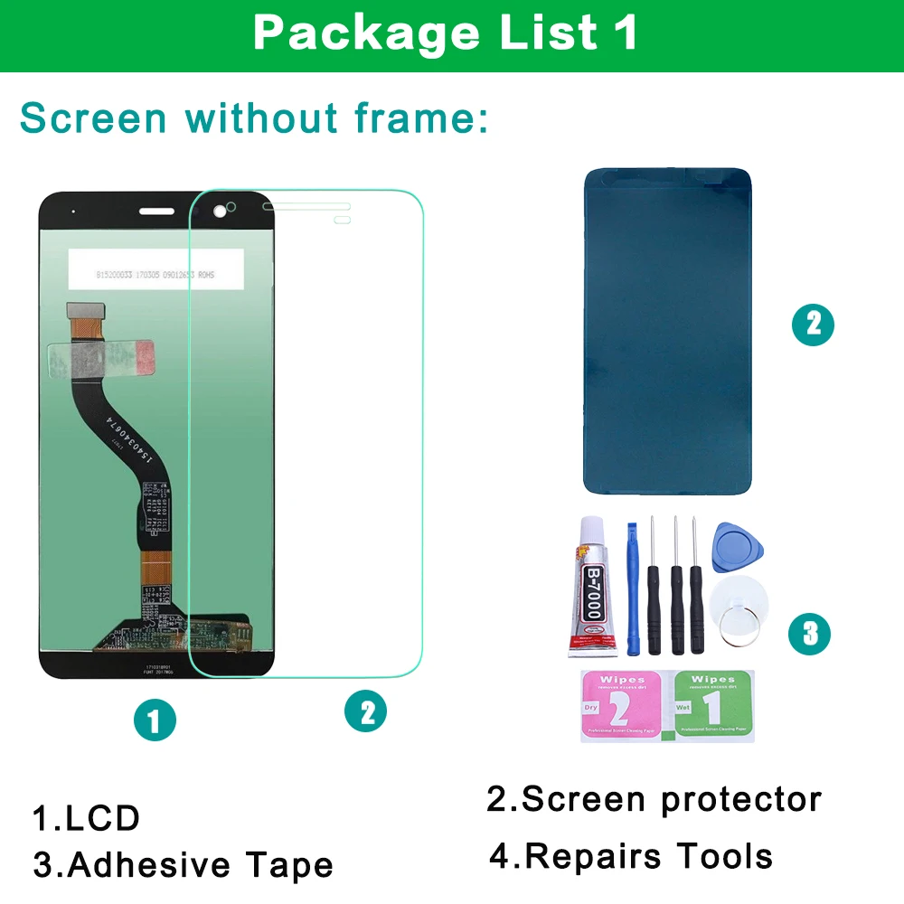 Huawei P10 ЖК дисплей сенсорный экран дигитайзер для сборки VTR L09 L10 L29 5 1 &quotHuawei с