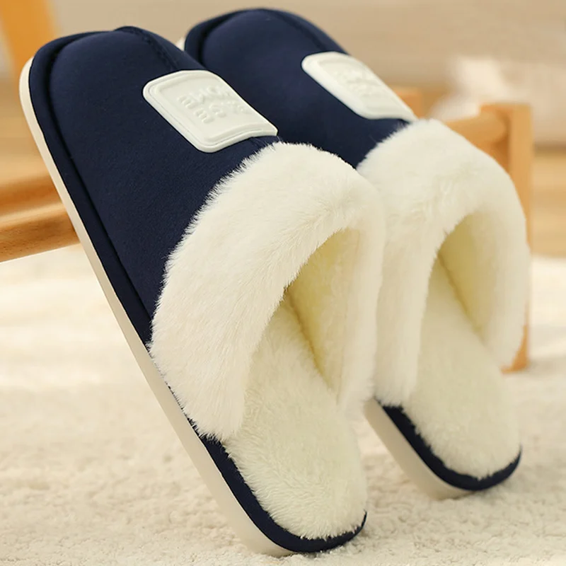 Новинка 2019 года зимние женские тапочки мягкая домашняя обувь для женщин теплые