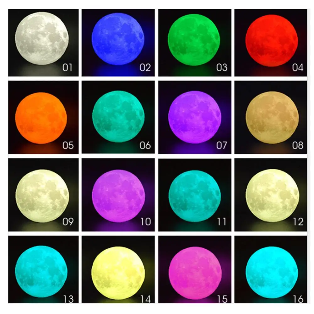 Романтический Смарт Bluetooth колонки 2 в 1 Беспроводной ночной Светильник 3D Луны с