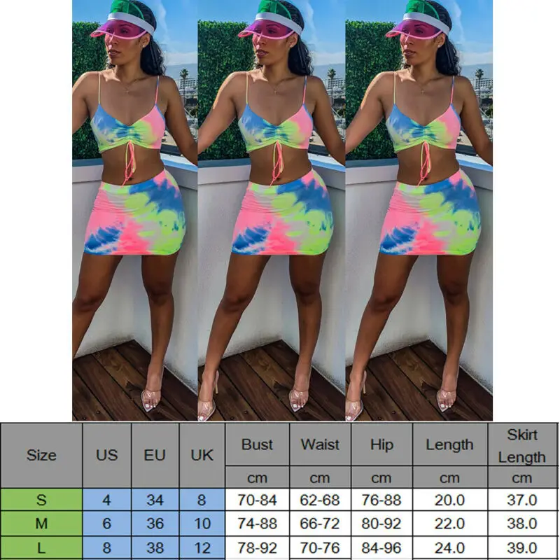 Женская юбка-макси укороченный топ комплект из 2 предметов женское обтягивающее
