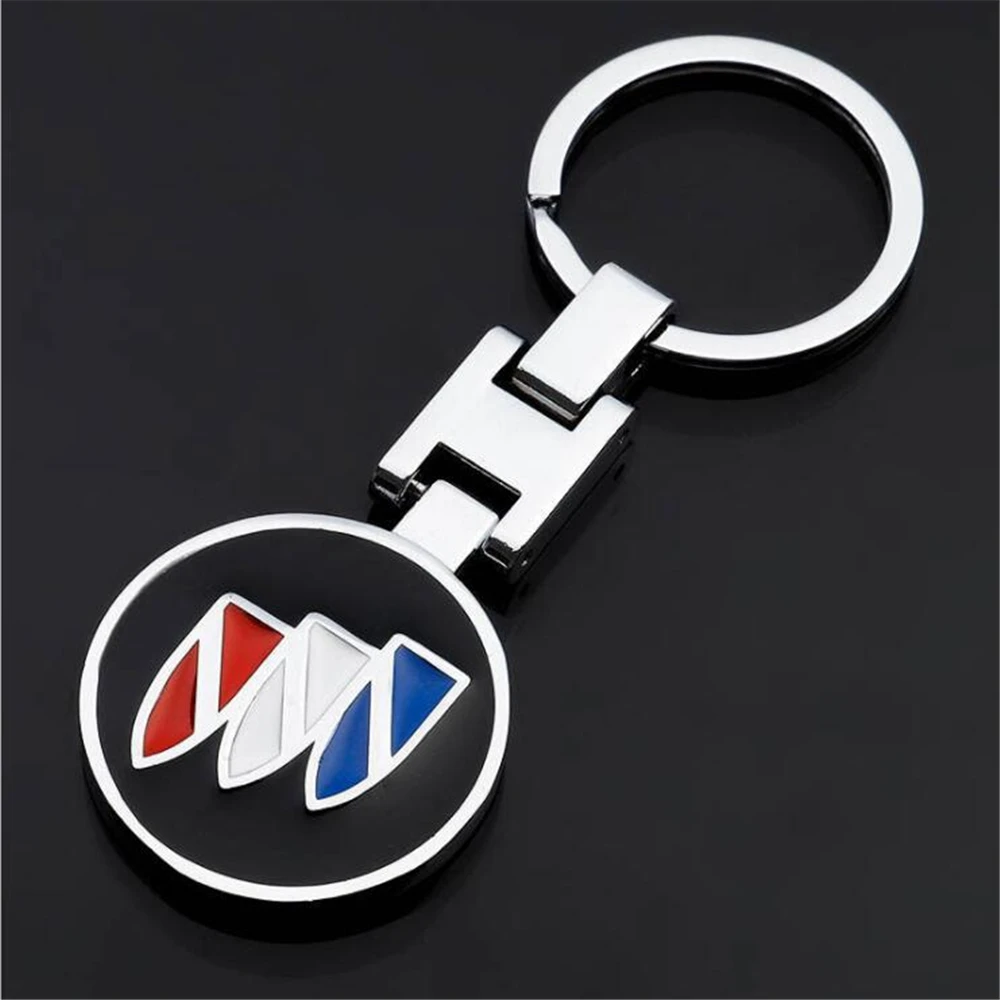 Автомобильный брелок для ключей цепочка 3D металлический нержавеющий BUICK