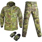 Мужская военная куртка и брюки, тактическая одежда армии США M65, Боевая куртка, рабочая куртка, армейское осенне-зимнее пальто