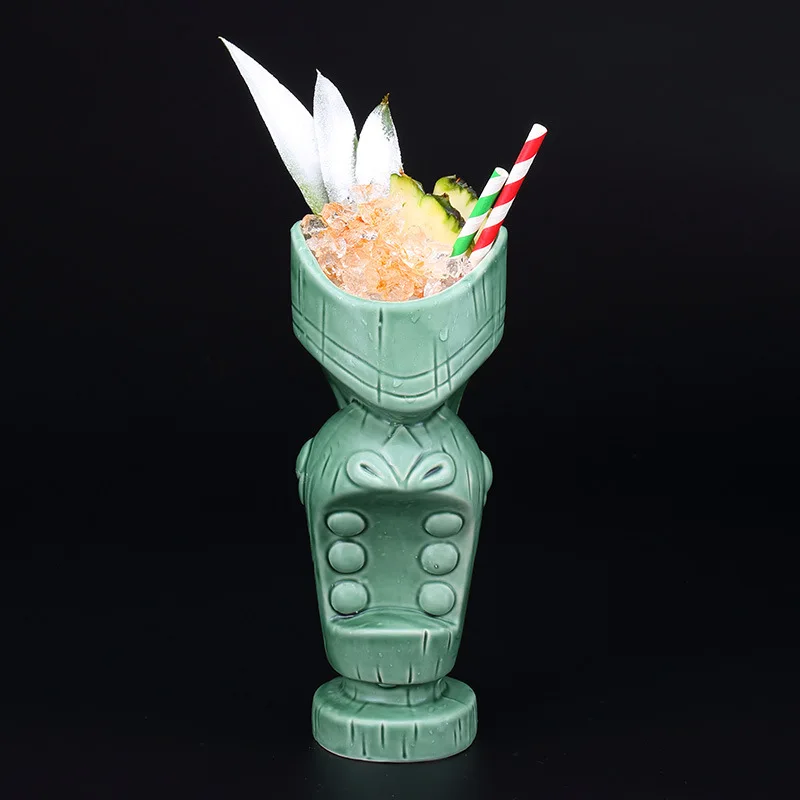 Креативная Гавайская Коктейльная кружка для бара Tiki бокал вина тотемная чашка