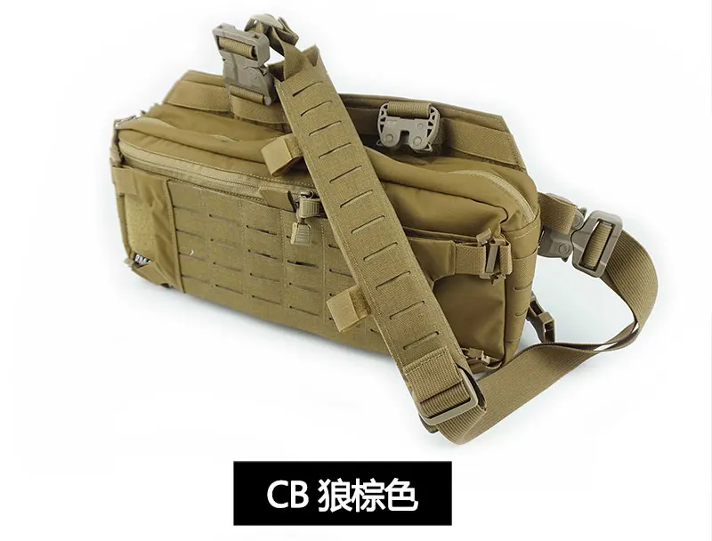 Sports Original Tactics Hanging Chest 421X Men's And Women's Outdoor Messenger Bag Multifunctional Double Shoulder Fashion Bag