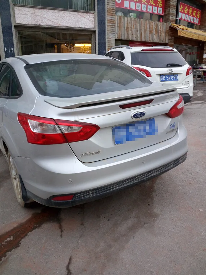 Спойлер для Ford Focus высококачественный спойлер из АБС-материала заднего крыла