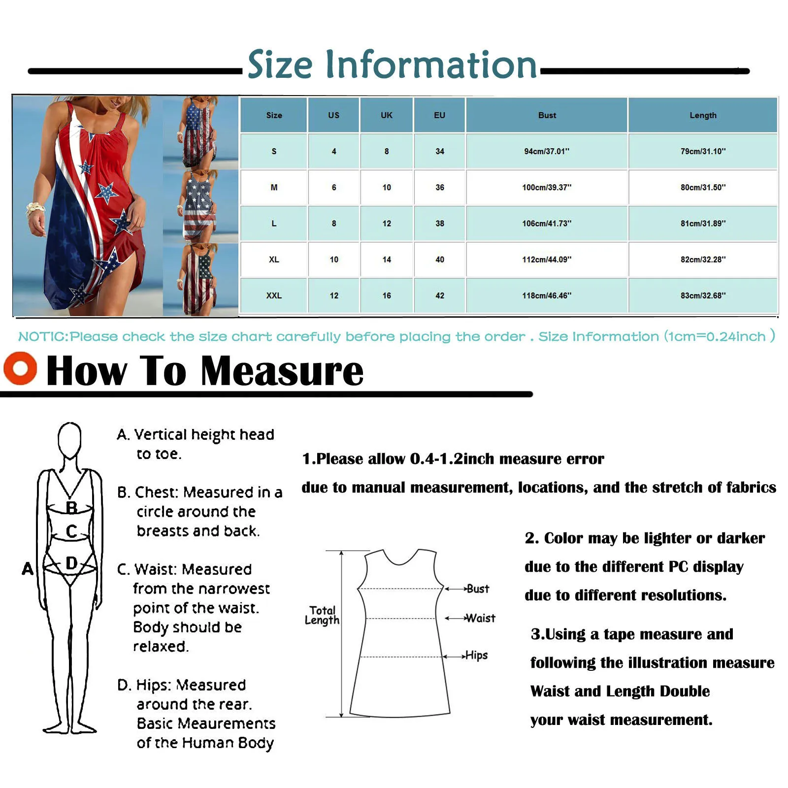 

Women's Fashion Sexy Sleeveless Print Hem Print Loose Knee-Length Beach Dress High Waist Halter Sleeveless Midi Dress Party Slim