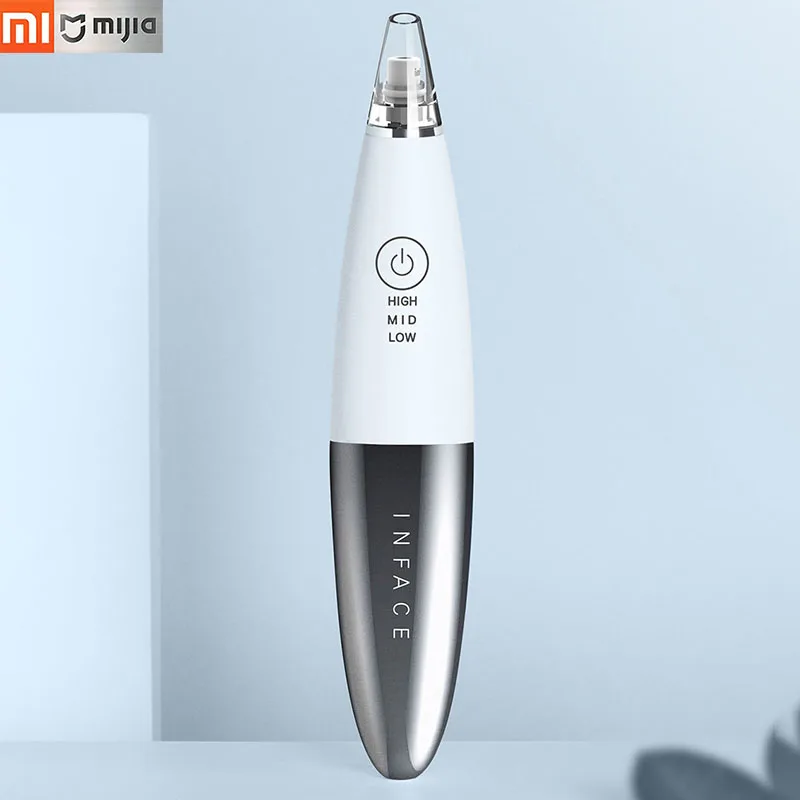 Xiaomi inFace вакуумный отсос для угрей удаления дермабразии для постугревых рубцов пилинг для пор уход за кожей лица ухаживающее косметологическое оборудование