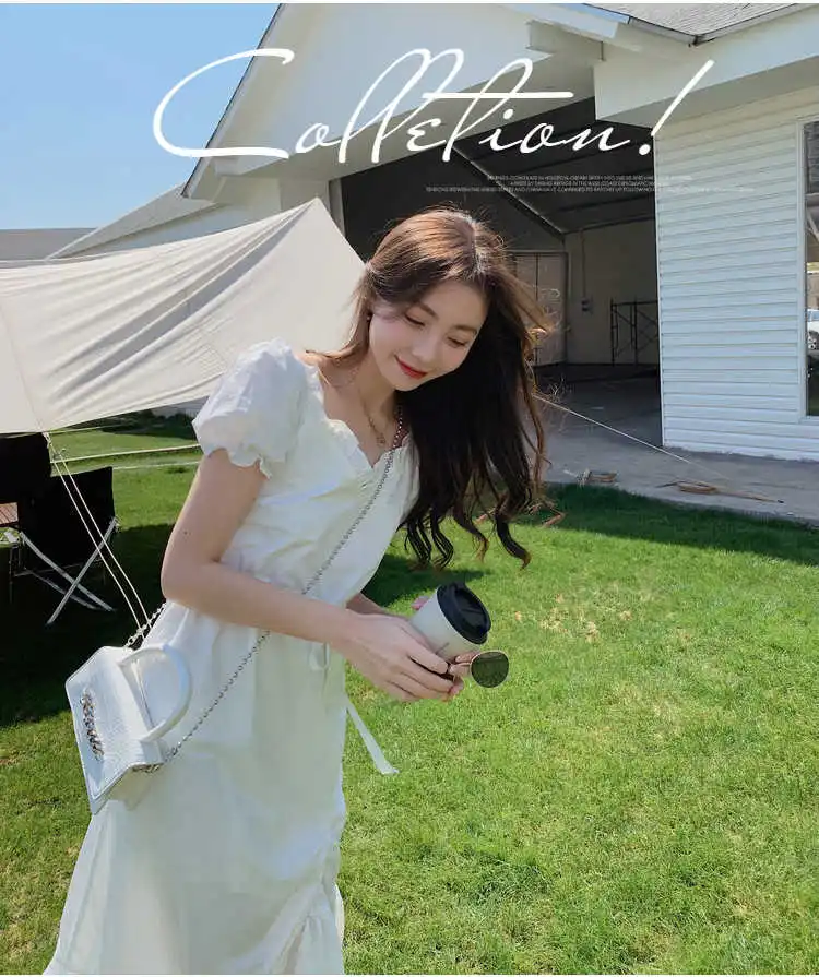 

CMAZ Dresses For Women Summer 2021 Korean Style Female Dress