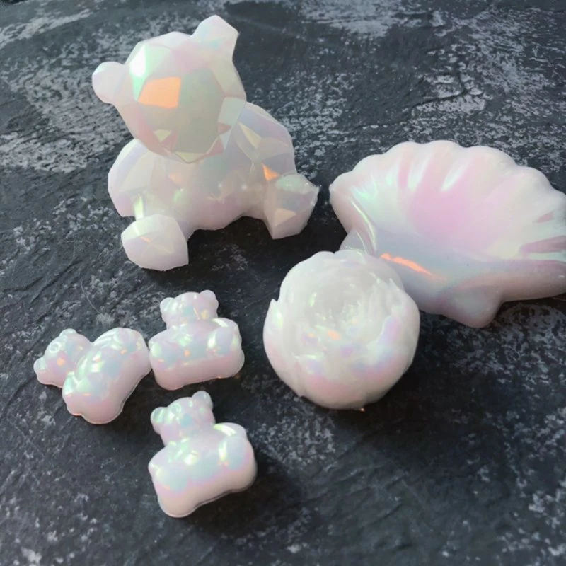 

6 Colors Magic Resin Pigment Glitter Bright Powder Colorant Epoxy Mold Filling