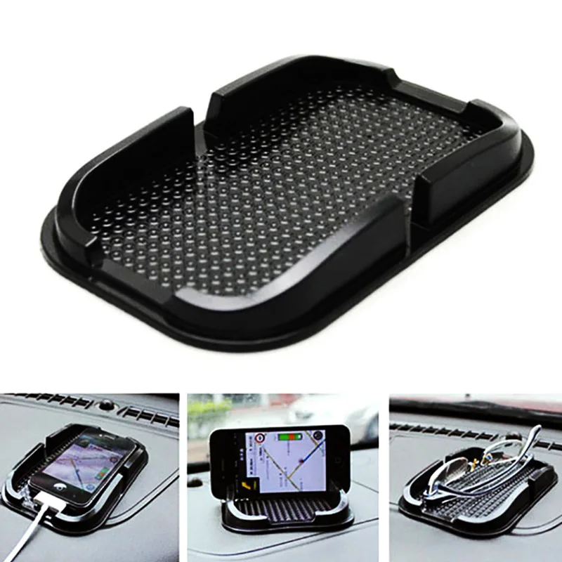 

Auto Phone Holder Non Slip Sticky Anti Slide Dash Phone Mount Silicone Dashboard GPS Pad Mat Car Accessories Car Anti-Slip Mat