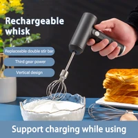 electric wireless whisk semi automatic household usb charging multifunctional milk frother