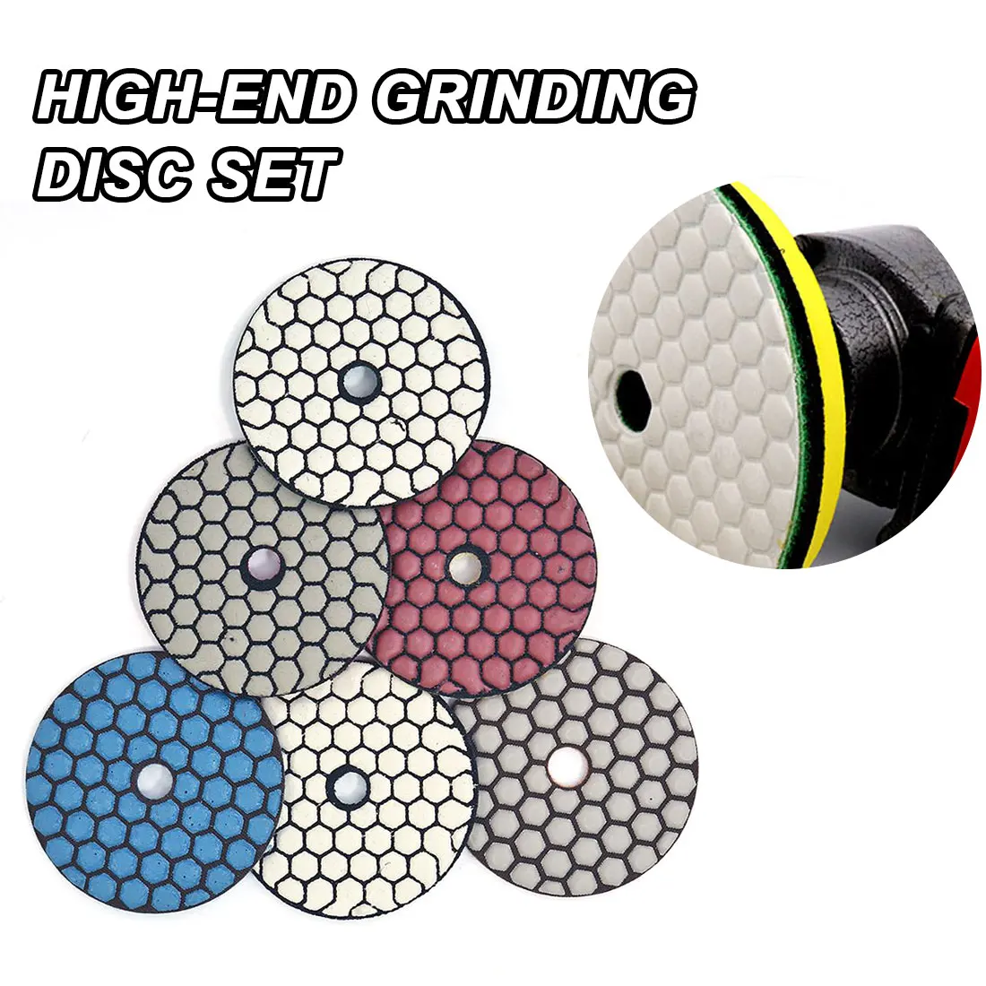 

Бриллиантовая полировальная Накладка для сухой полировки, острая Гибкая полировальная Накладка для гранита, мрамора, шлифовального диска, ...