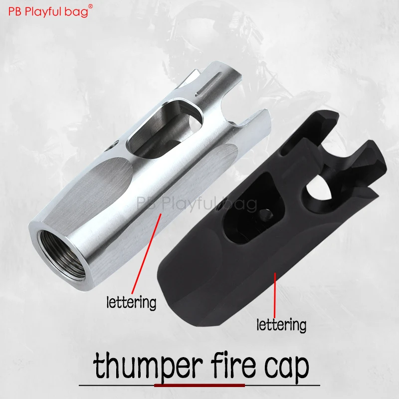 

Playful bag Outdoor CS Water bullet gun BAD thumper fire cap upgrade material lettering cap modification toy accessories QE13