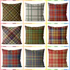 Наволочка для дивана, 40x40, в скандинавском стиле, в клетку буйвола, для украшения гостиной