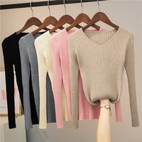 cheap wholesale 2021 spring autumn winter new fashion casual warm nice women pink knitted sweater woman female ol bvpk