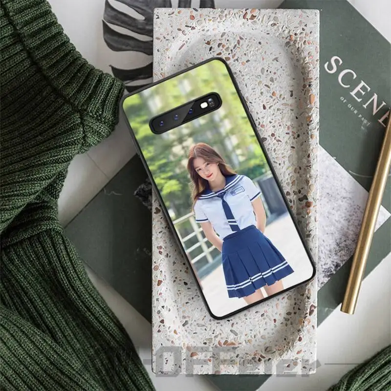 

Schoolgirl Phone Black Case Back Shell For Samsung Galaxy A10 A20 A21 A30S A40 A50 A51 A70 A71 Note 8 9 10 Cases Cover