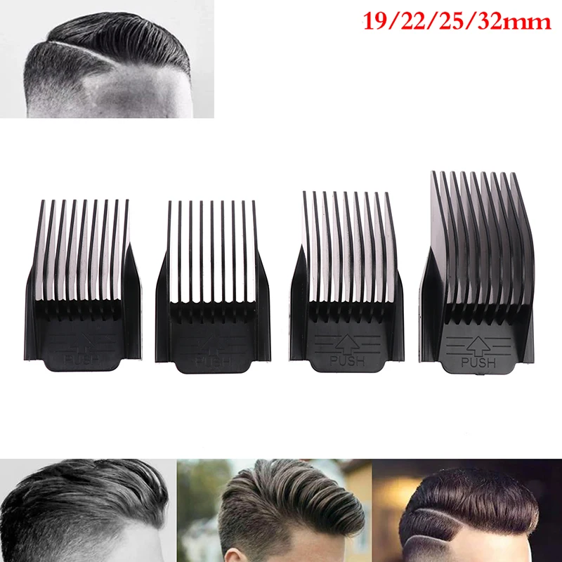 

4 шт., пластиковые направляющие для машинки для стрижки волос