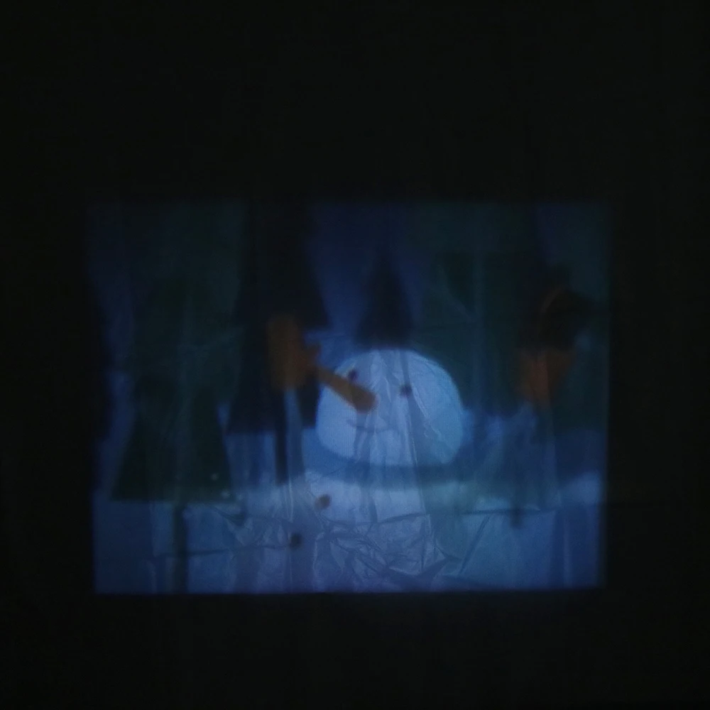 Хэллоуин окно дисплей светодиодный светильник проектора Рождество встроенный 12