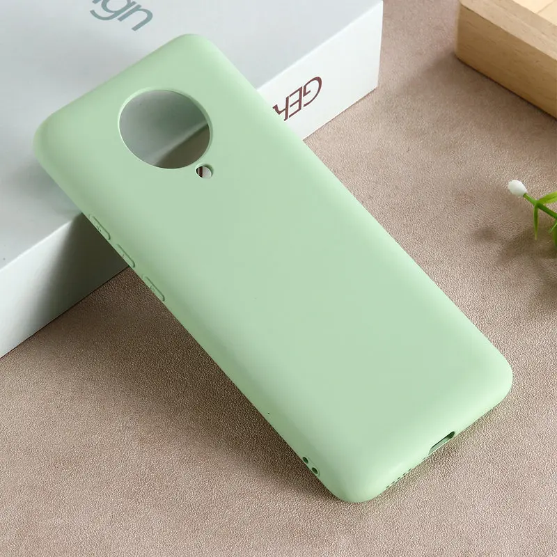 

For Xiaomi Poco F2 Pro Case Fashion Soft Silicone Protective Back Cover For Xiaomi Poco F2 Pro Shockproof Phone Cases 6.67 inch