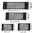 Эластичная сетка на заднее сиденье автомобиля, 5 размеров, сетка с волшебными наклейками, сумка для хранения, карманная клетка, автомобильный Органайзер, сумка на заднее сиденье