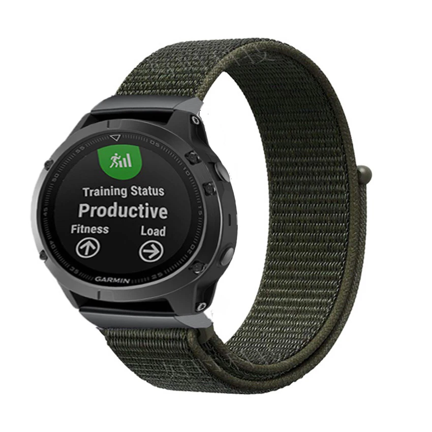 Нейлоновый ремешок для часов Garmin Fenix 3 3HR 5X 6X 26 мм | Наручные часы