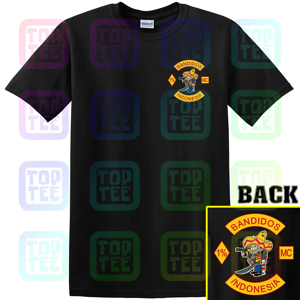 Новая футболка Bandidos MC Texas размер S 3XL|Мужские футболки| |