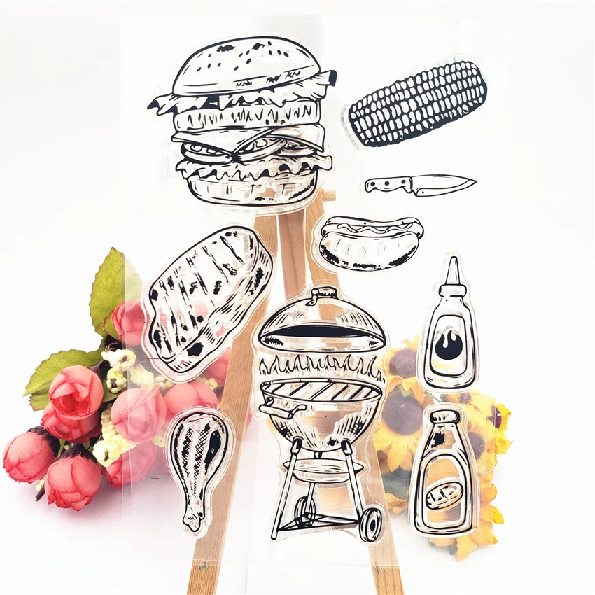 Прозрачные силиконовые уплотнения для сделай сам инструмент скрапбукинга и