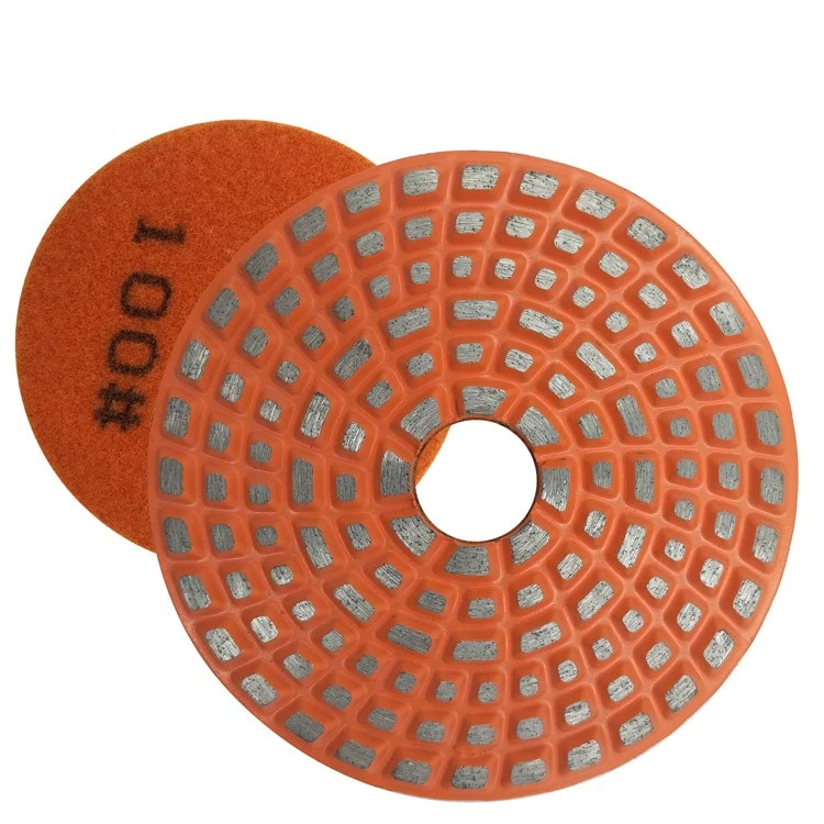 12 шт. гибридные алмазные шлифовальные колодки для бетона | Инструменты