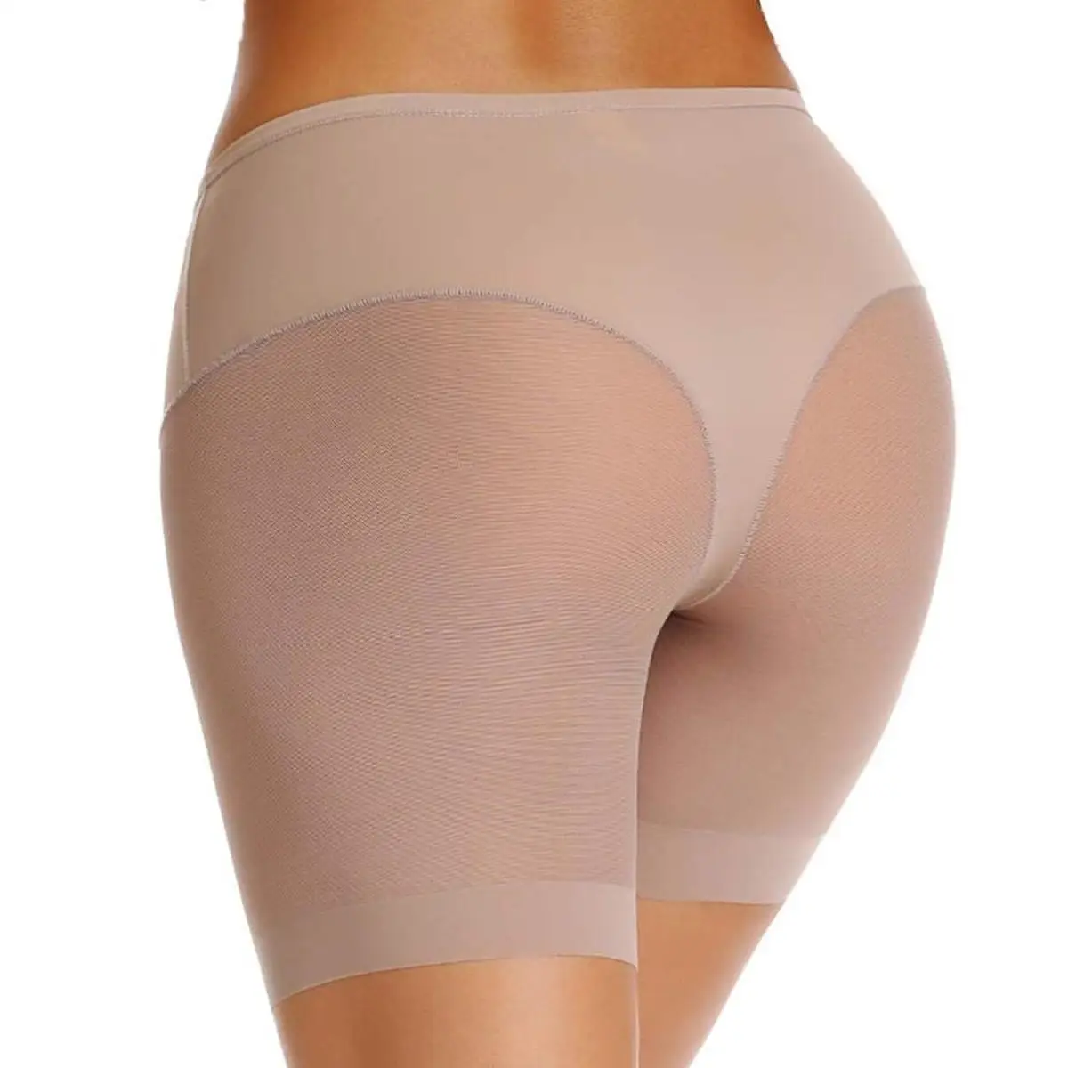 Безопасные короткие штаны бесшовное нижнее белье для женщин трусы с высокой