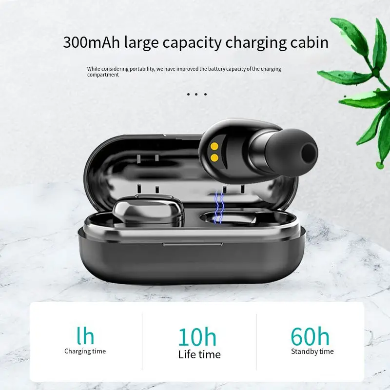 

Portable 80 Languages Bluetooth Translation TWS Wireless Single Bilateral Stereo Headset Translation Abroad Translation Learning